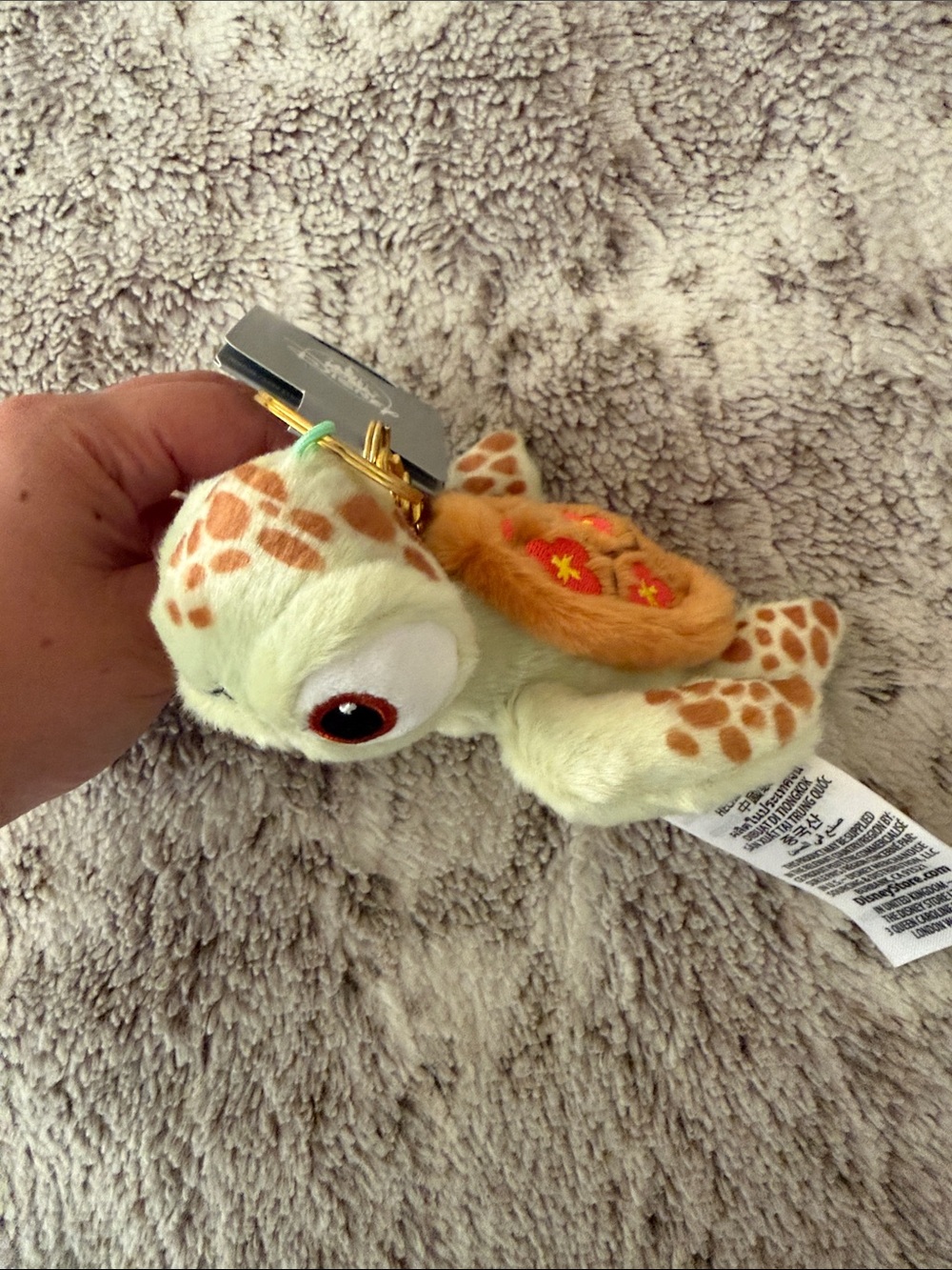 Finding Nemo Squirt Keychain Plush